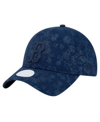 New Era - Women's Navy Boston Red Sox Tonal Floral 9TWENTY Adjustable Hat