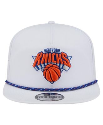 Новая мужская белая шляпа New York Knicks Performance Rope Golfer с регулируемой головкой для гольфа New Era