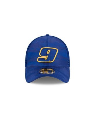 Мужская синяя кепка Chase Elliott Camo 39-го размера Flex от New Era