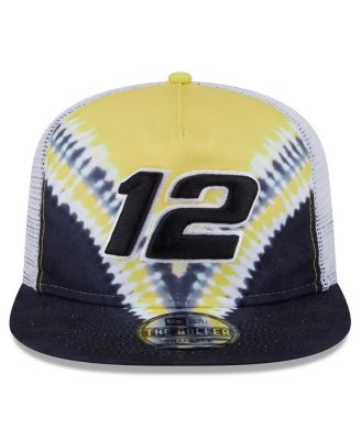 Мужская черная бейсболка Ryan Blaney Golfer Tie-Dye Snapback от New Era