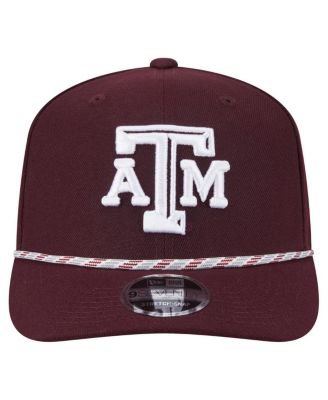 Мужская темно-бордовая шляпа Texas A & M Aggies Gameday Multi-Rope 9SEVENTY с эластичной застежкой New Era