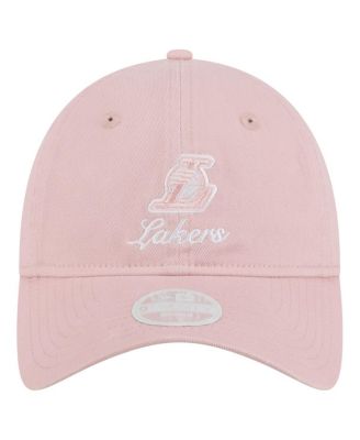 Women's Pink Los Angeles Lakers Gameday Preppy 9TWENTY Adjustable Hat