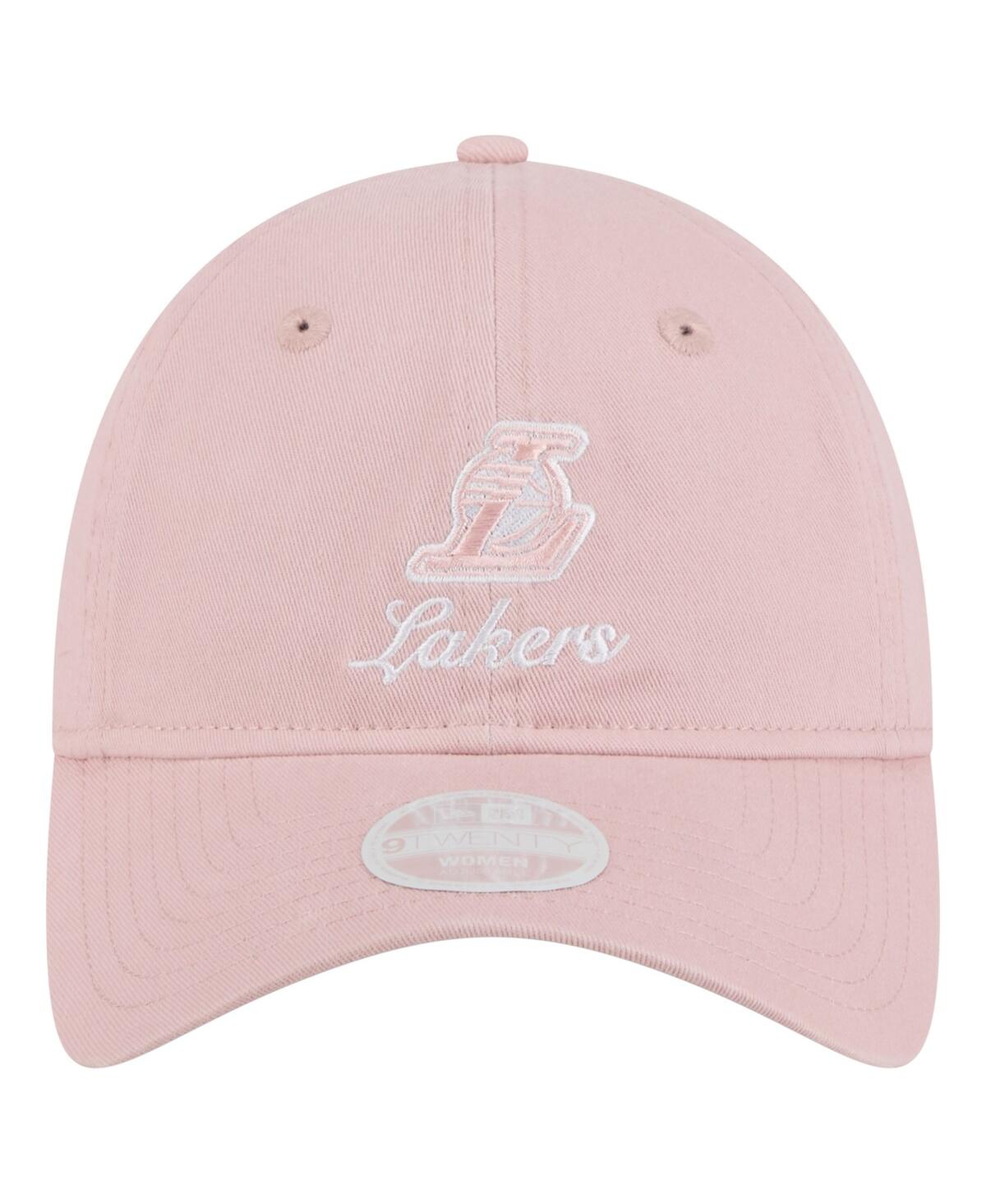 New Era Women's Pink Los Angeles Lakers Gameday Preppy 9twenty Adjustable Hat