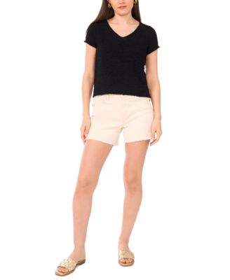Women's Short-Sleeve Knit Top