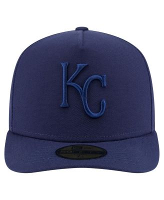 Мужская приталенная шляпа New Era темно-синего цвета Kansas City Royals Color Pack A-Frame 59FIFTY от New Era