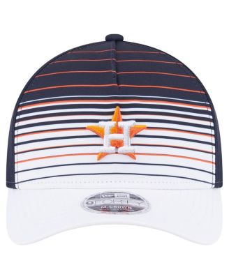 Мужская темно-синяя шляпа New Era Houston Astros Gradient 940 M с регулируемой тульей
