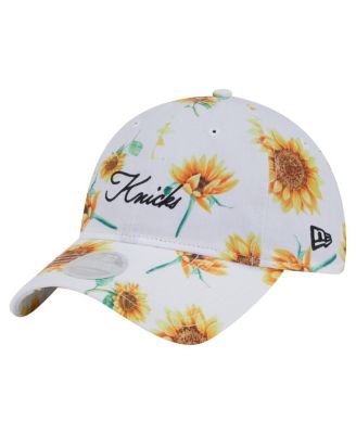 New Era - Women's&nbsp;White New York Knicks Adventure Flower 9TWENTY Adjustable Hat