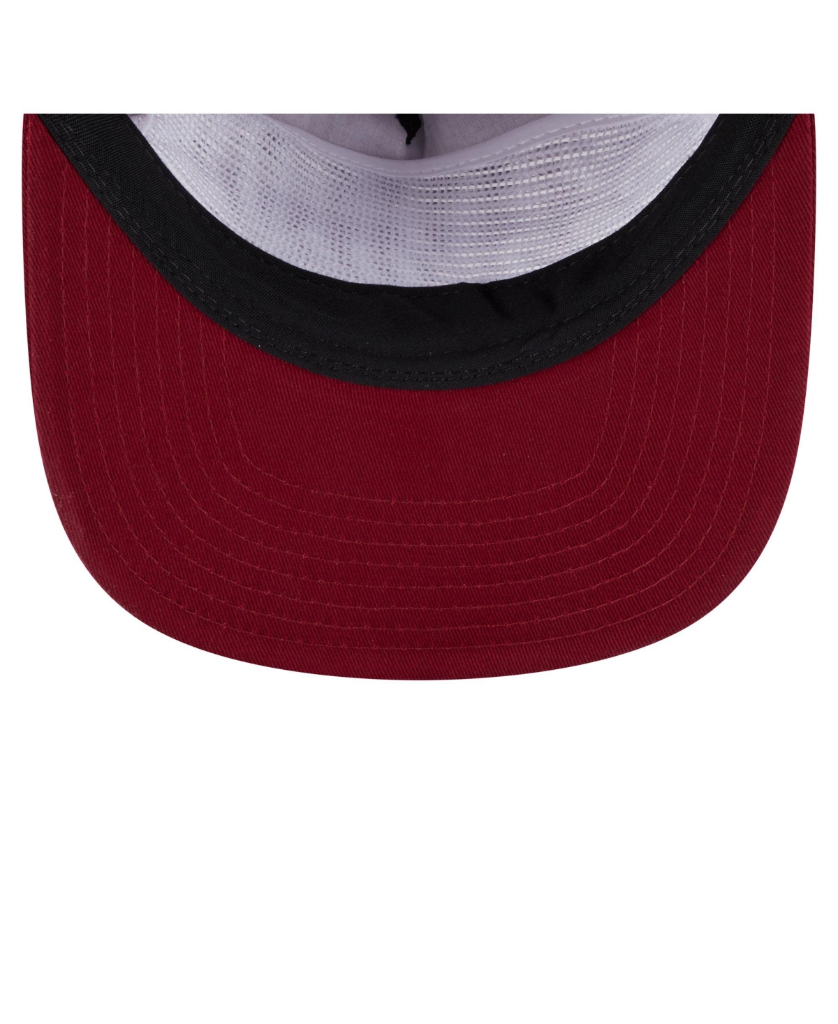 NEW ERA MEN'S GARNET FLORIDA STATE SEMINOLES ADVENTURE TEAM TEXT GOLFER SNAPBACK HAT 