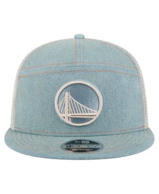 Золотой новых людей эпохи Стэйт Уорриорз приключения Denim Сплит панели 9FIFTY водителя грузовика snapback шляпа