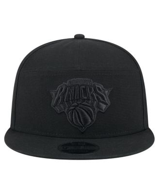Мужская черная кепка New Era New York Knicks Adventure из парусины с разрезной вставкой размером 9 на пятьдесят дюймов