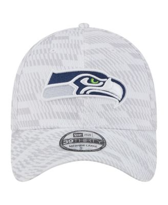 Мужская белая кепка New Era Seattle Seahawks Gameday Flex 39-го размера от New Era