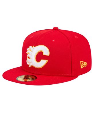 New Era - Men's Red Calgary Flames Core 59FIFTY Fitted Hat