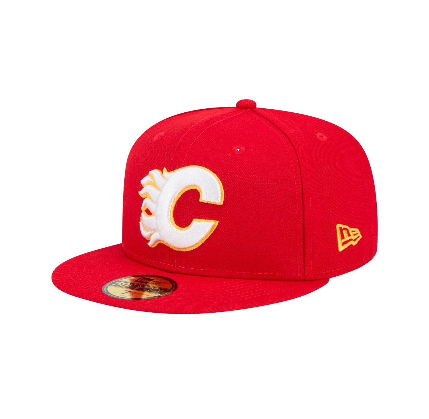 Men's Red Calgary Flames Core 59FIFTY Fitted Hat
