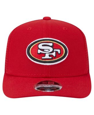 Мужская алая кепка San Francisco 49ers Main Trucker 9SEVENTY Стрейч на кнопках от New Era