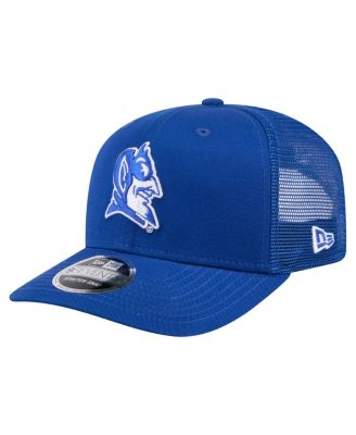 New Era - Men's Royal Duke Blue Devils Primary 9SEVENTY Trucker Stretch-Snap Hat