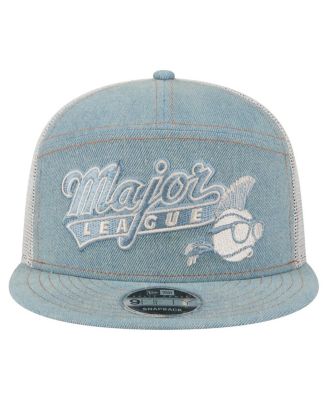 Мужская джинсовая шапка New Era из денима высшей лиги 9FIFTY Snapback