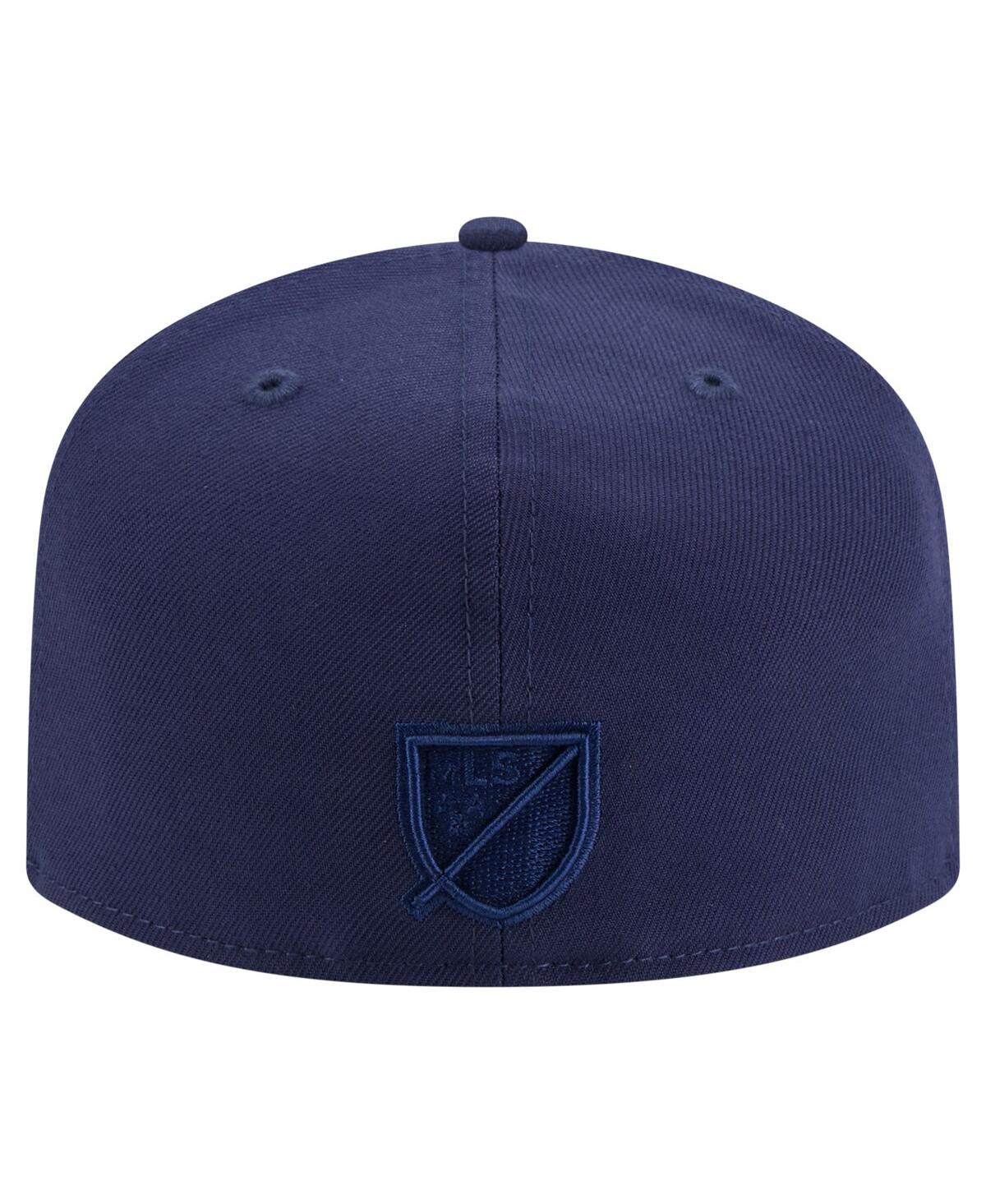 New Era Men's Navy Nashville Sc Color Pack A-frame 59fifty Fitted Hat