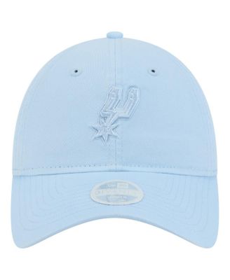 Женская светло-голубая шляпа New Era San Antonio Spurs Colorpack с регулируемой длиной 92 см.