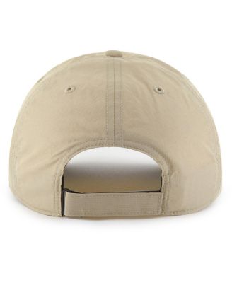 Брендовая мужская шапка Chicago Cubs Performance Clean Up с регулируемой посадкой цвета хаки 47-го года выпуска