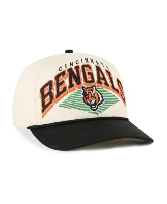 Брендовая мужская шляпа кремового цвета Cincinnati Bengals Pomona Rope с регулируемой навеской от бренда '47