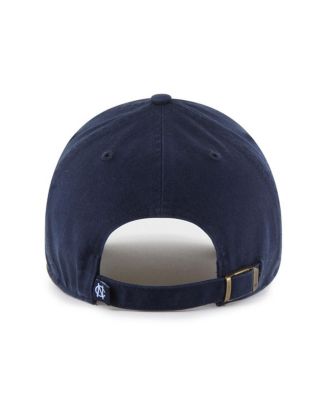 Мужская брендовая темно-синяя шляпа с регулируемой посадкой на каблуках от North Carolina Tar 47 года выпуска.