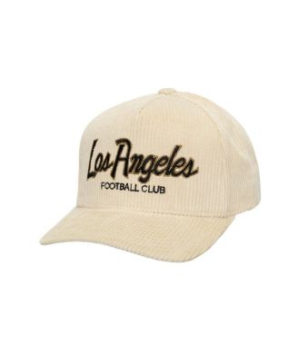 Mitchell & Ness - Men's Cream LAFC Corduroy Off Pro Crown Adjustable Hat