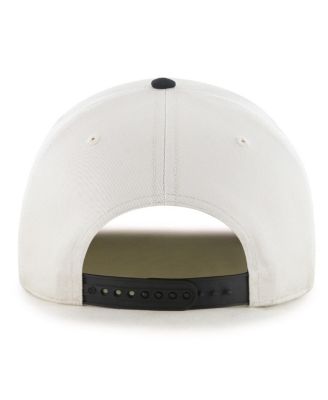 Мужская брендовая кепка с регулируемой навеской от Pittsburgh Steelers 47-го года выпуска, кремово-черная, с надежной фиксацией.