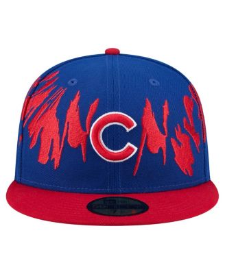 Мужская приталенная шляпа New Era Royal/Red Chicago Cubs в стиле ретро с рисунком 59 футов пятьдесят дюймов