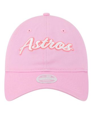 Женская розовая шляпа New Era Houston Astros Mother's Day с регулируемой длиной 92 см.