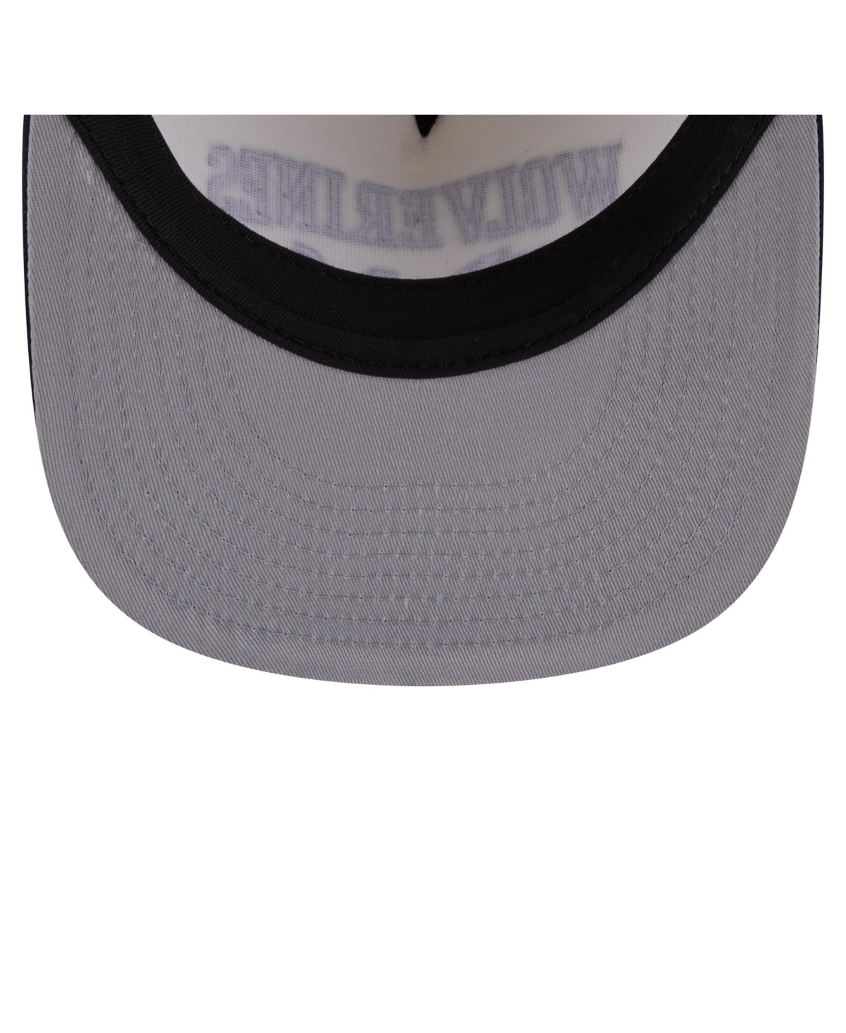 NEW ERA MEN'S WHITE MICHIGAN WOLVERINES COLLEGIATE 9FIFTY A-FRAME SNAPBACK HAT 