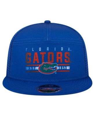 Мужская кепка дальнобойщика Royal Florida Gators с разрезной вставкой New Era 9FIFTY Snapback