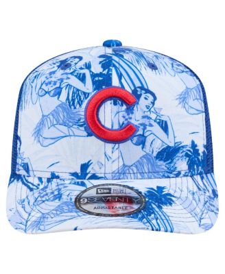 Мужская регулируемая шляпа Royal Chicago Cubs Hula Trucker 9SEVENTY от New Era для мужчин
