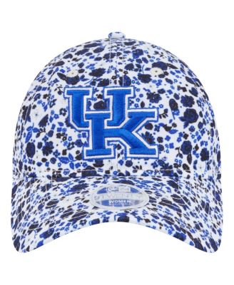 Женская белая шляпа New Era Kentucky Wildcats Blooming с регулируемой длиной 92 см.