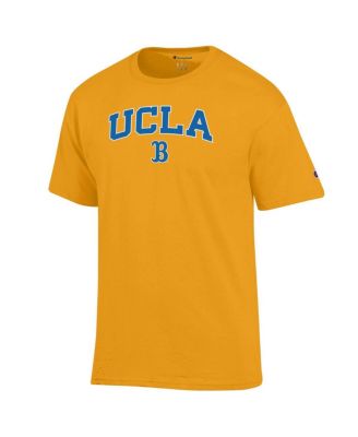 Men's Gold UCLA Bruins Arched Logo T-Shirt