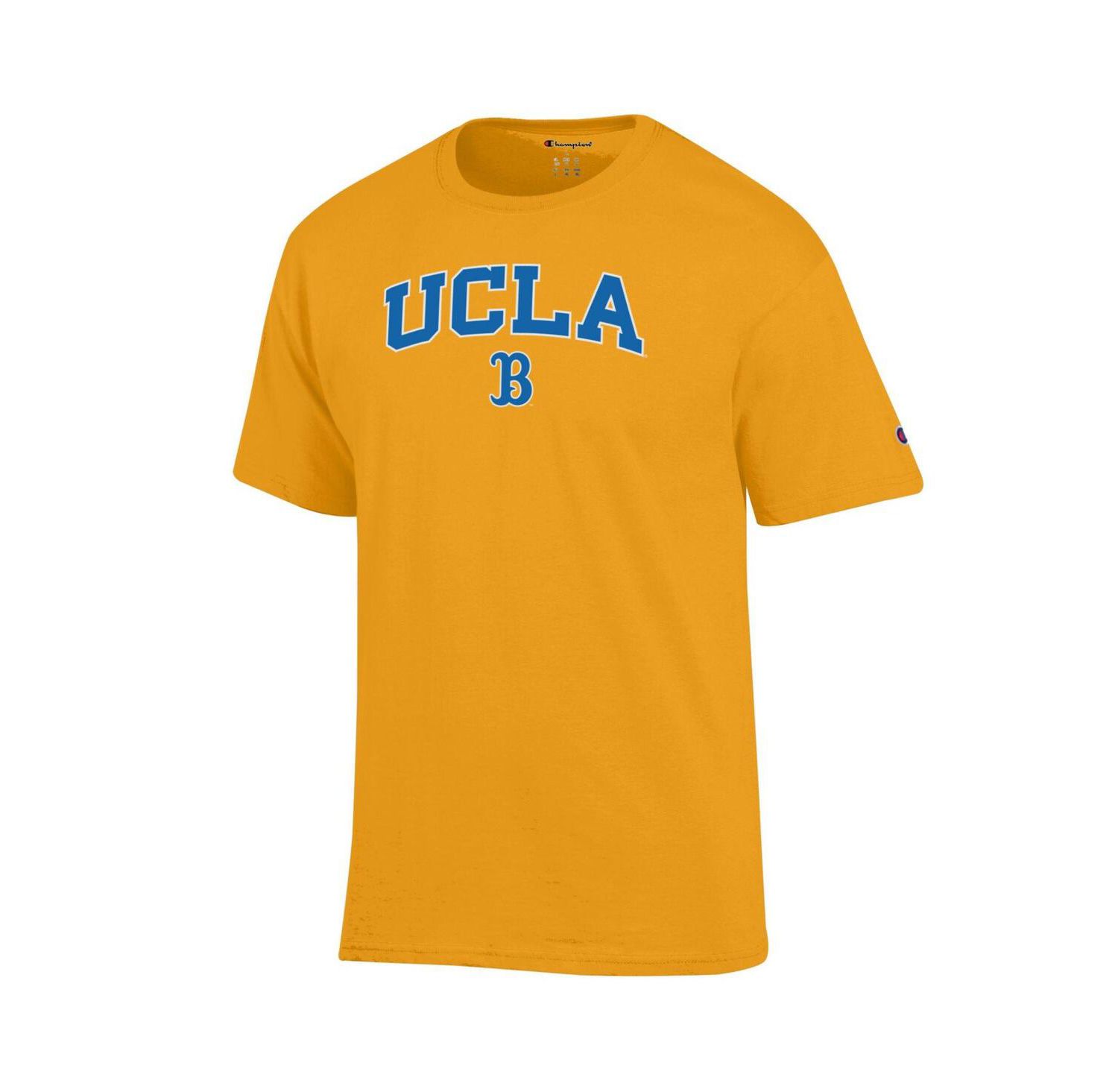 Men's Gold UCLA Bruins Arched Logo T-Shirt