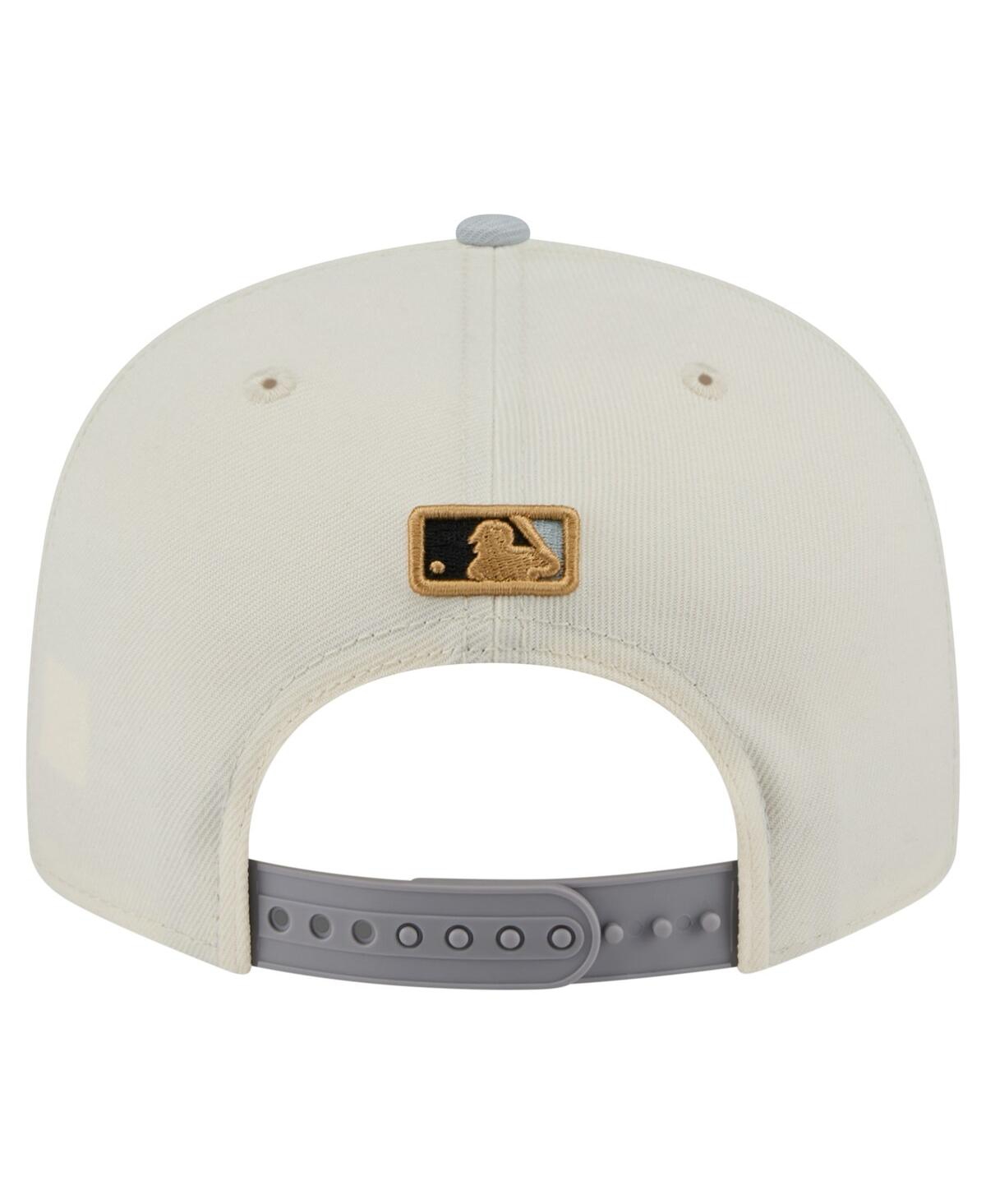 NEW ERA MEN'S WHITE LOS ANGELES DODGERS 2024 WORLD SERIES CHAMPIONS PARADE TAKEDOWN 9FIFTY SNAPBACK HAT 
