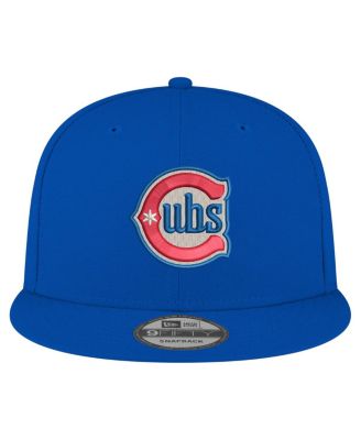 Мужская бейсболка New Era Royal Chicago Cubs Blues 9FIFTY Snapback