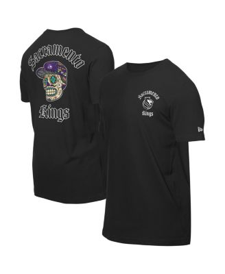 New Era - Men's Black Sacramento Kings Sugar Skulls T-Shirt