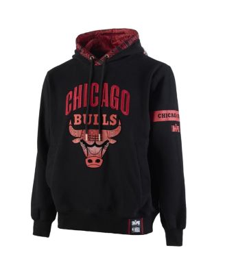 Мужская черная толстовка-пуловер премиум-класса из коллекции Chicago Bulls Culture Hoops от Two Hype x NBA
