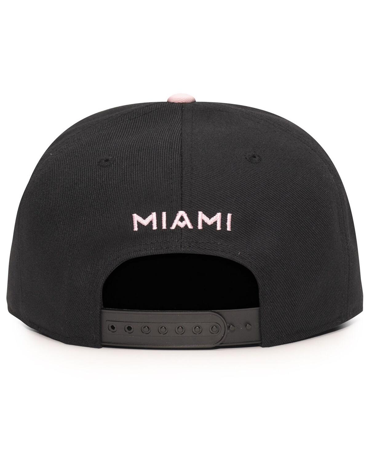 Fan Ink Men's Black Inter Miami Cf Tahiti Adjustable Hat