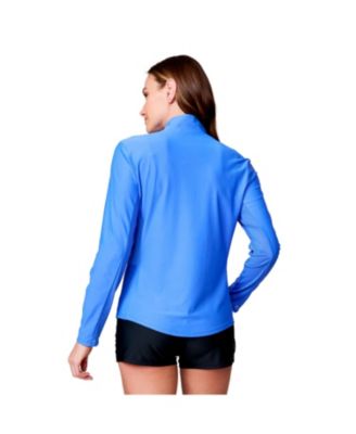 Свободная женская рубашка Sun Breeze в стиле кантри на молнии 1/2