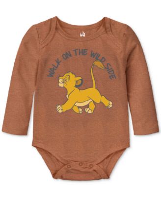 Baby Boys 3-Pc. Lion King Bodysuit & Joggers Set
