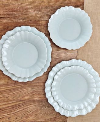 Graceful Petals 12 Pc. Dinnerware Set, Service for 4