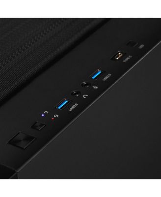 SET Gaming Desktop - Liquid Cooled AMD Ryzen 7 7800X3D 4.2GHz 8-Core Processor, 32GB DDR5 Memory, GeForce RTX 5070 12GB GDDR7 Graphics, 2TB SSD, WiFi, Windows 11 Home 64-bit