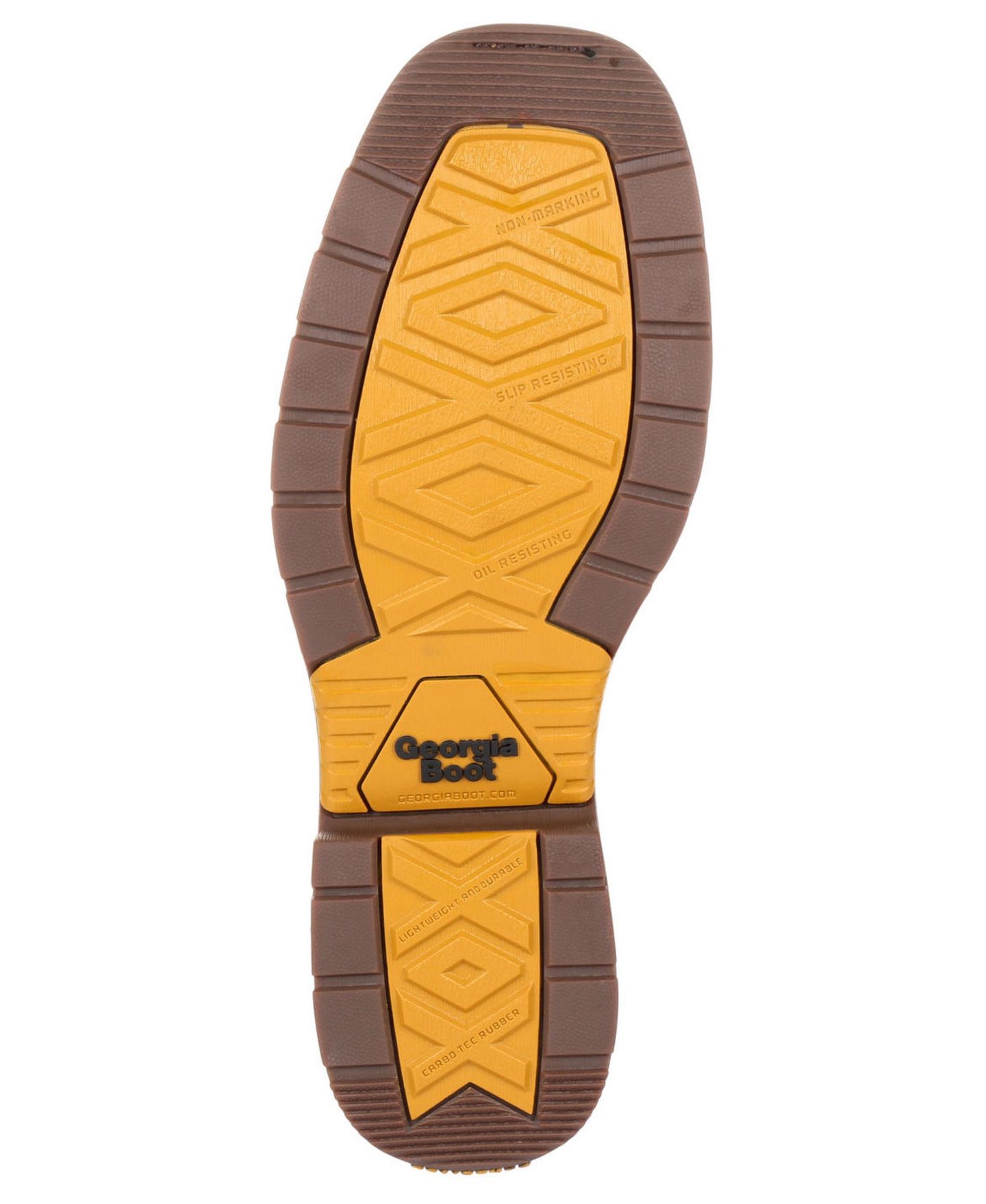 Мужские ботинки GEORGIA BOOT Carbo-Tec LT Waterproof Pull-on Work, цвет: Чёрный / Коричневый — фото 3