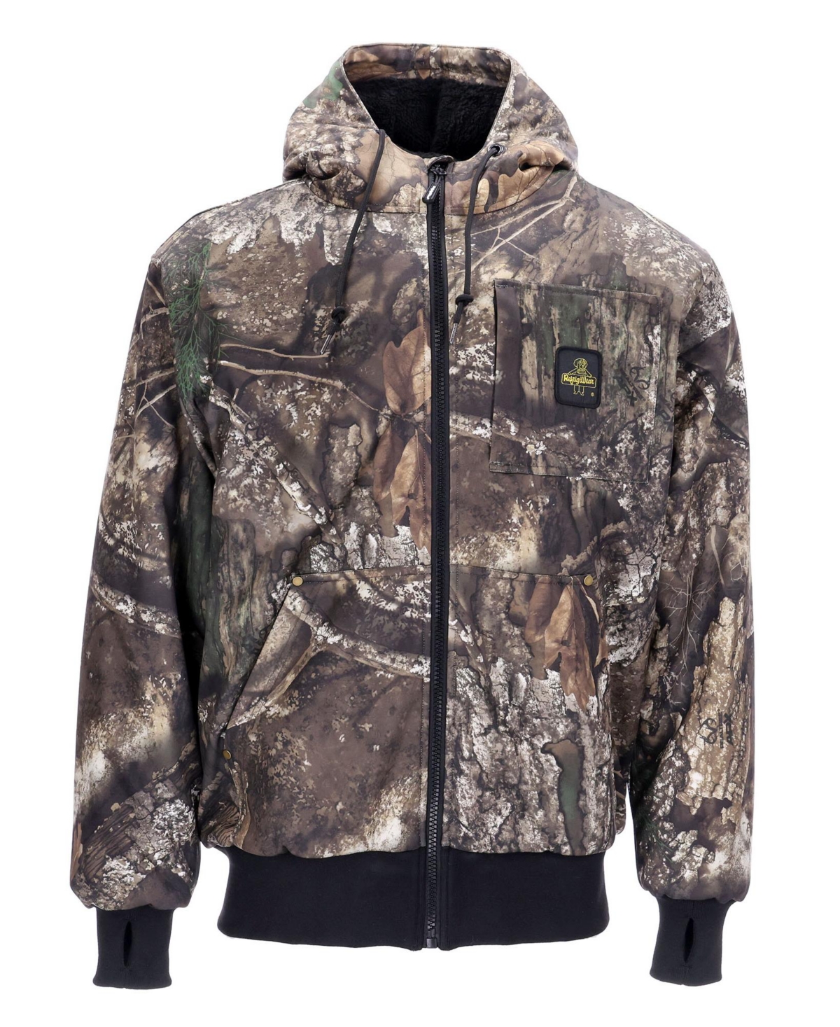 RefrigiWear Men's Realtree Apx Camo Thermal Sweatshirt