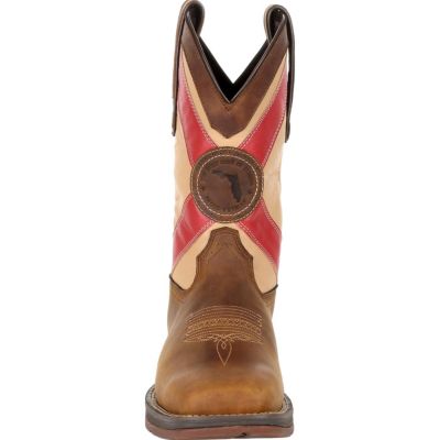 Men's Rebel by Florida State Flag Western Boot