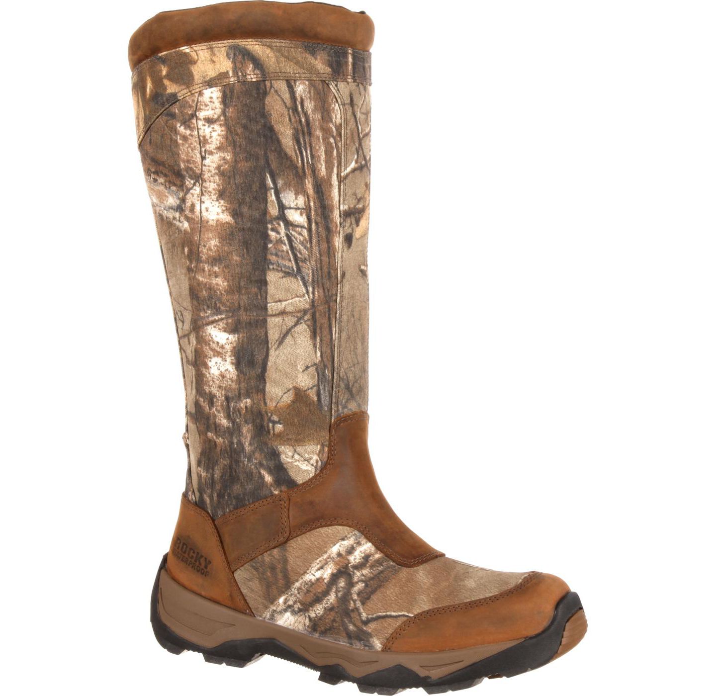 Мужские ботинки ROCKY Retraction Waterproof Side-Zip Snake Boot, цвет: Realtree Xtra — фото 8