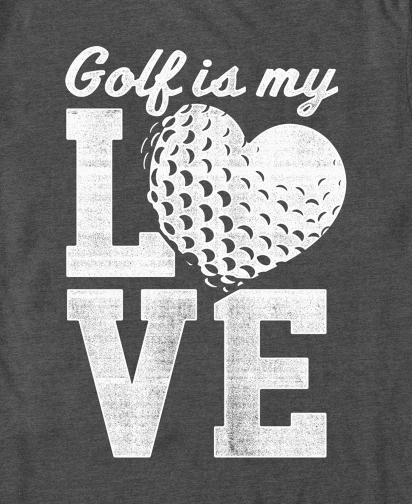 Мужская футболка Fifth Sun Golf Love Short Sleeve, цвет: Угольный меланжевый — фото 3