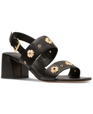【Kate Spade】★サンダル★ Spade Flower Block Heel Sandal kate spade new york Women's Spade Flower Studded Block Heel